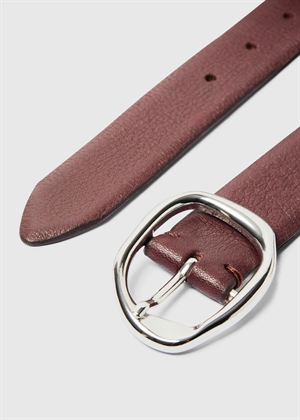 Feline leather belt Fig Selected Femme 